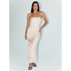 lilac ruffle maxi dress Andalusia Ruffle Maxi Dress